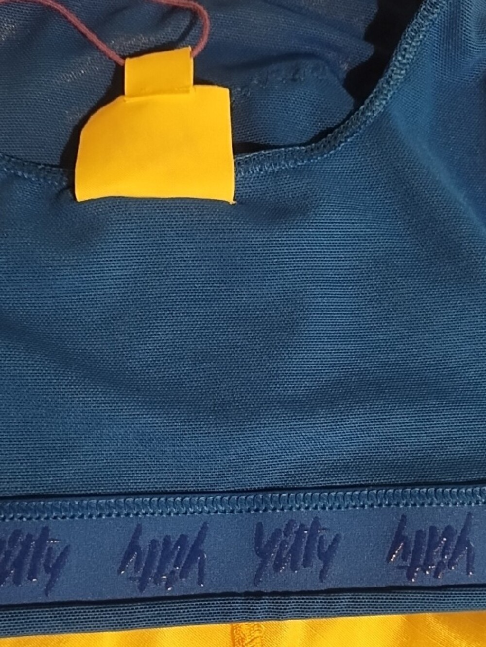YITTY NWT Women's Medium Royal Blue Athletic Bra. - Picture 8 of 9